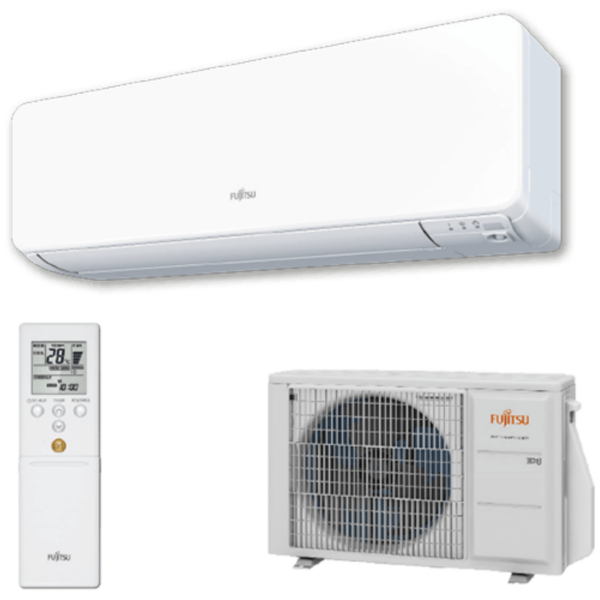 Fujitsu Design ASYG07KGTE / AOYG07KGCA oldalfali mono split klíma 2 kW