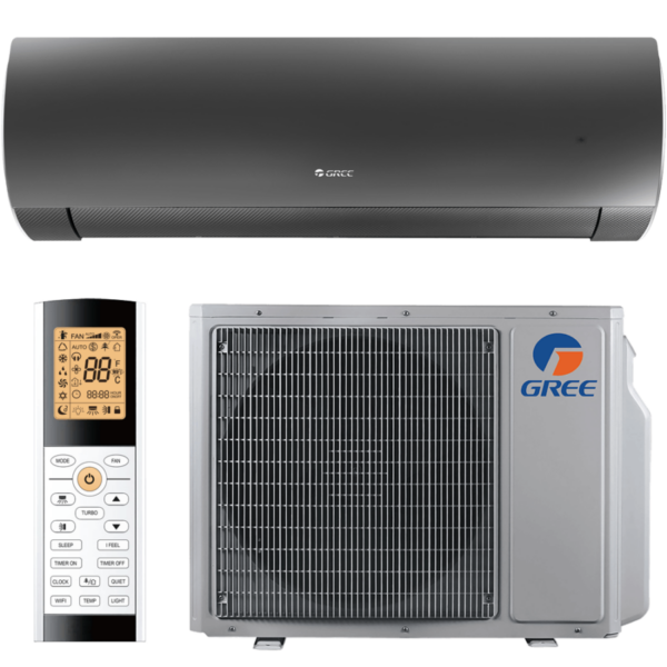 Gree Dark X GWH18ACDXF-K6DNA1A oldalfali mono split klíma 5.2 kW