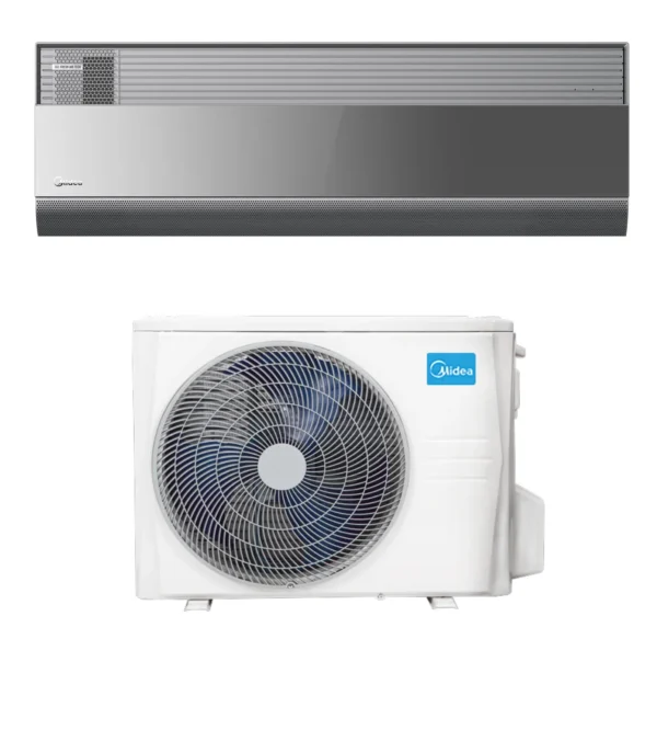 Midea MGA-12-GREY-SP Gaia oldalfali split (szürke, R32, 3,5 kW)