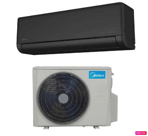 Midea SOL-09-BL-SP Solstice oldalfali split (R32, 2,6 kW, fekete)